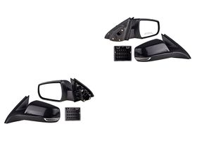 Par De Espejos Con Desempañante Con Direccional Eléctrico Con Memoria 11 Pines