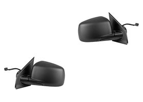 Par De Espejos Para Pintar Con Desempañante Eléctrico 5 Pines