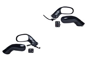 Par De Espejos Para Pintar Con Desempañante Eléctrico 5 Pines