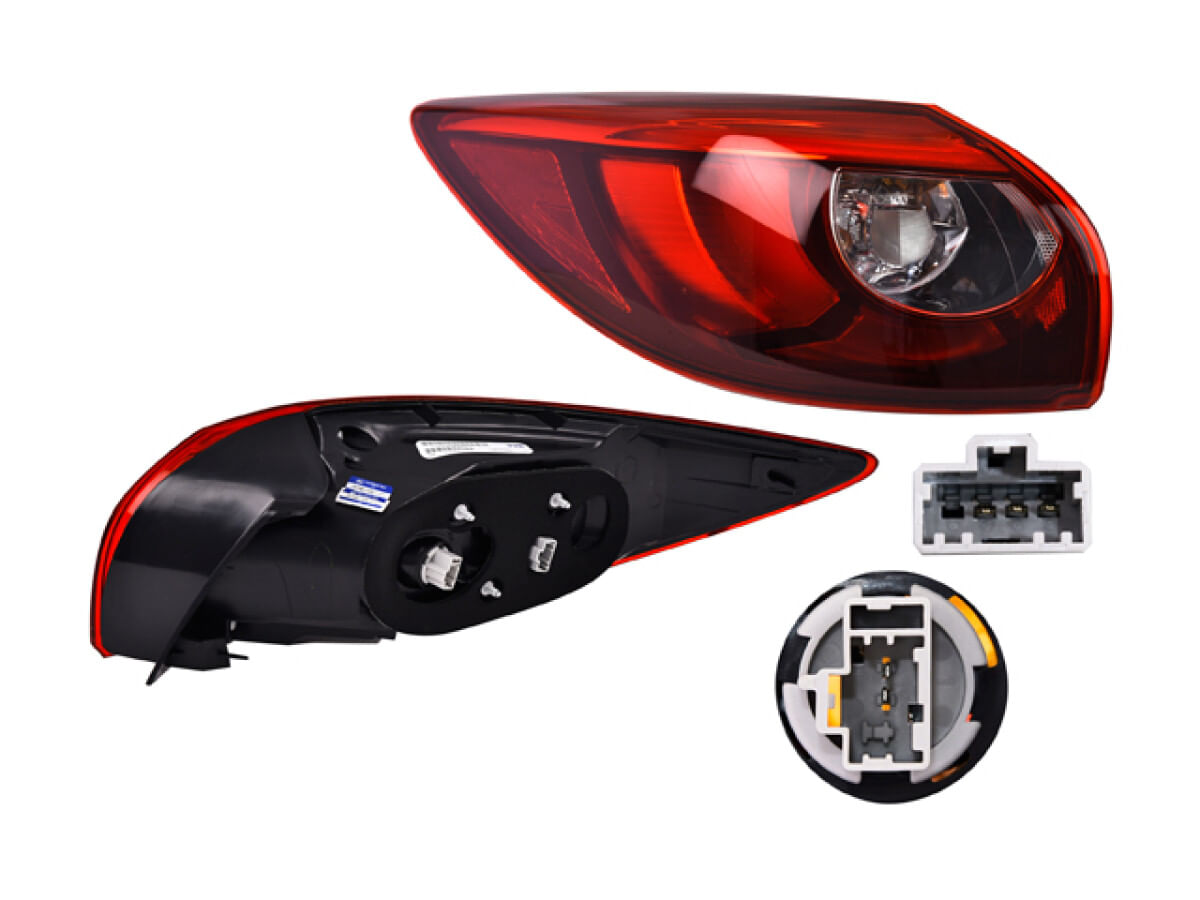 Calavera Exterior Con Leds Lado Conductor