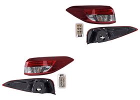 Par De Calaveras Exterior Con Leds