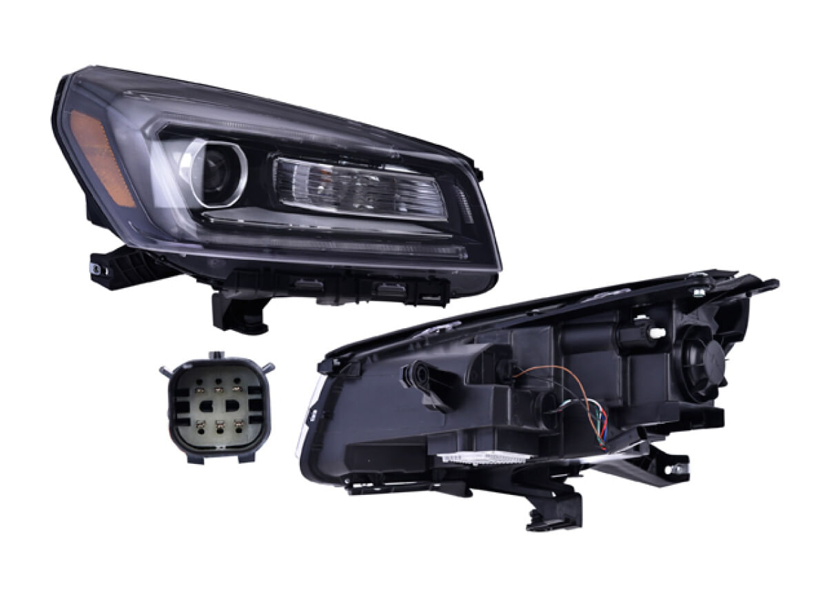 Faro Con Leds Lado Pasajero