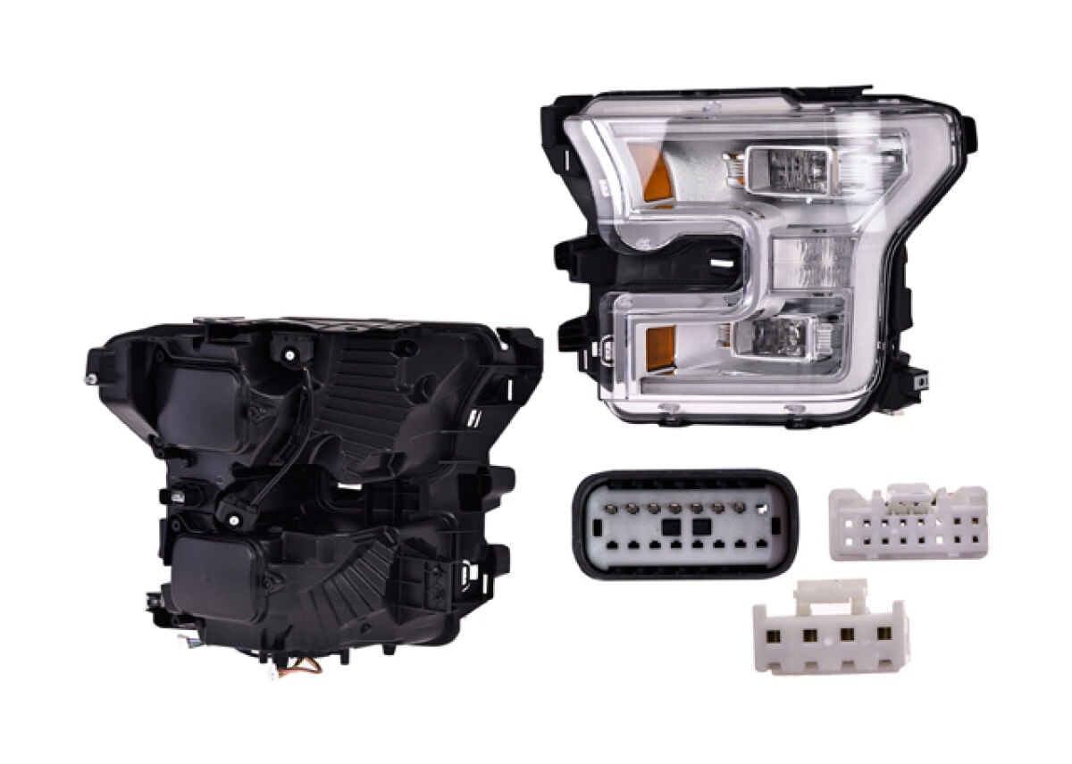 Faro Con Leds Lado Conductor