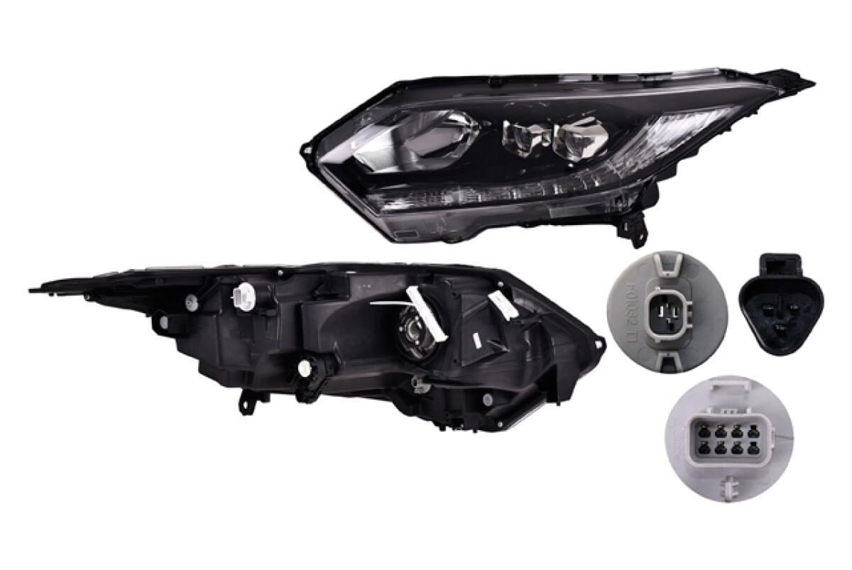 Faro Con Motor Con Leds Lado Conductor