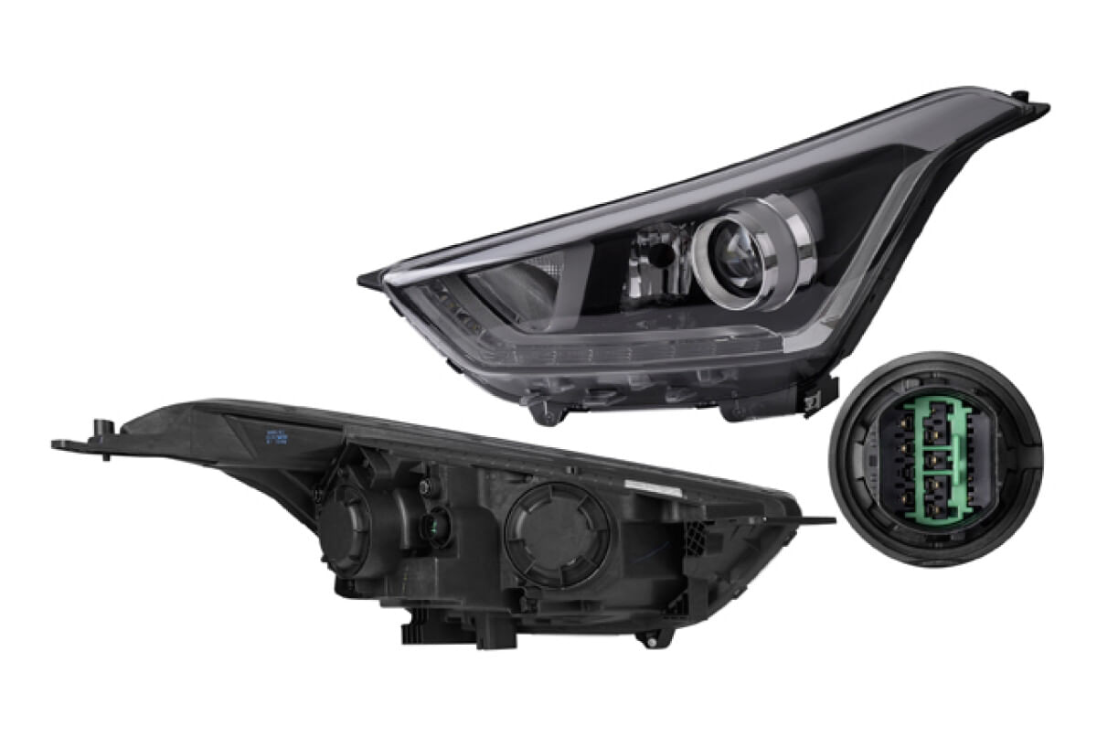 Faro Con Leds Lado Conductor