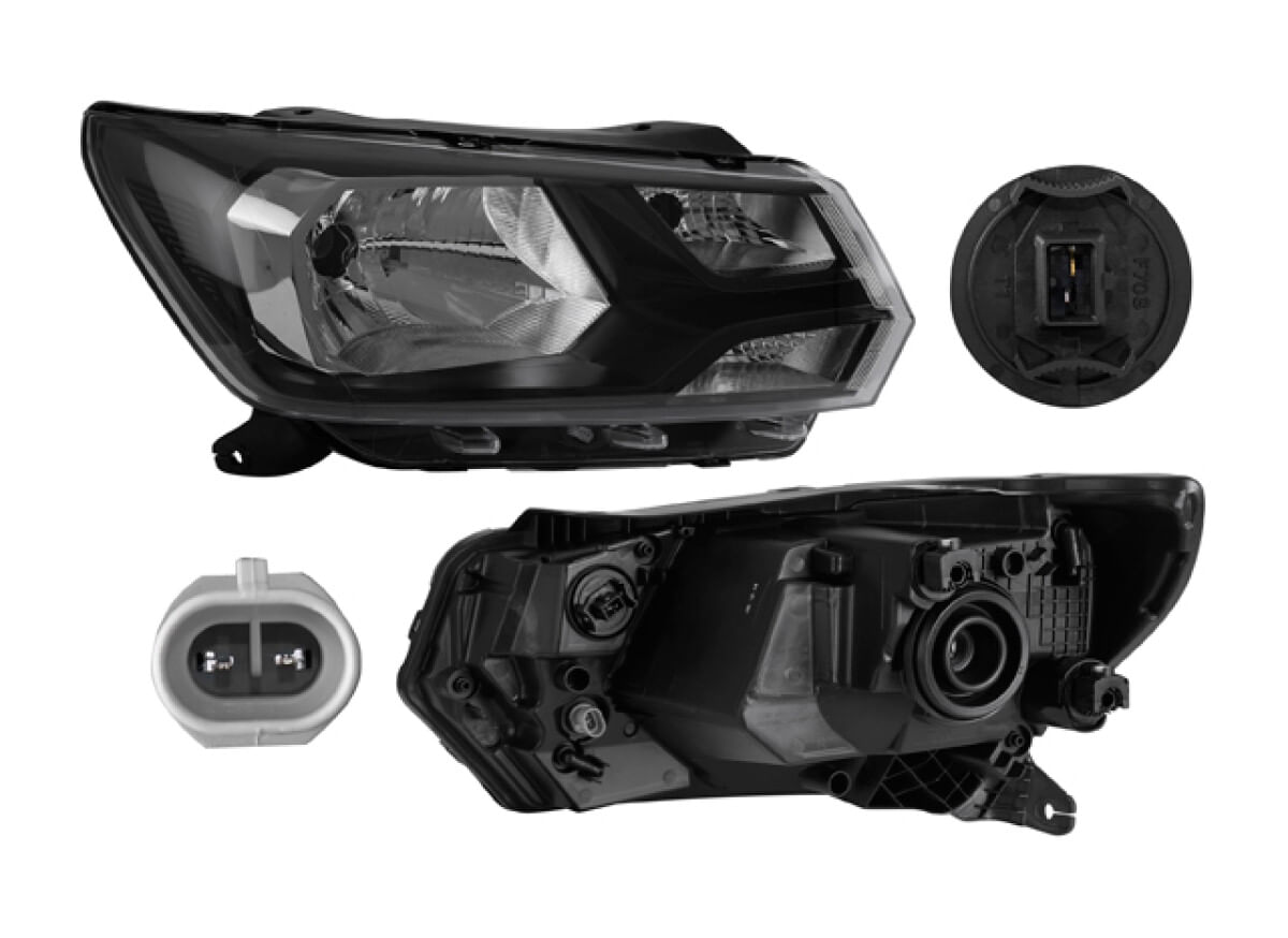 Faro Filo Negro Lado Pasajero