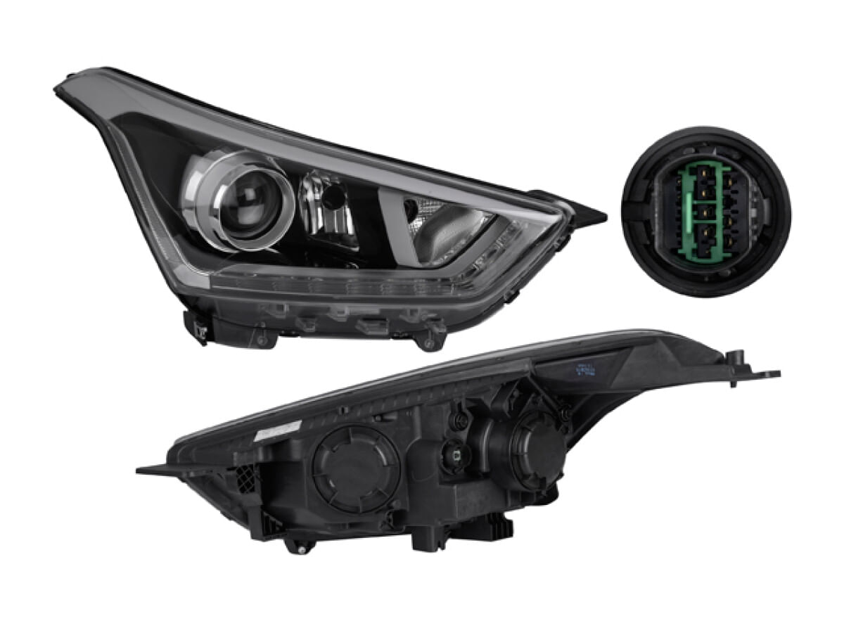 Faro Con Leds Lado Pasajero