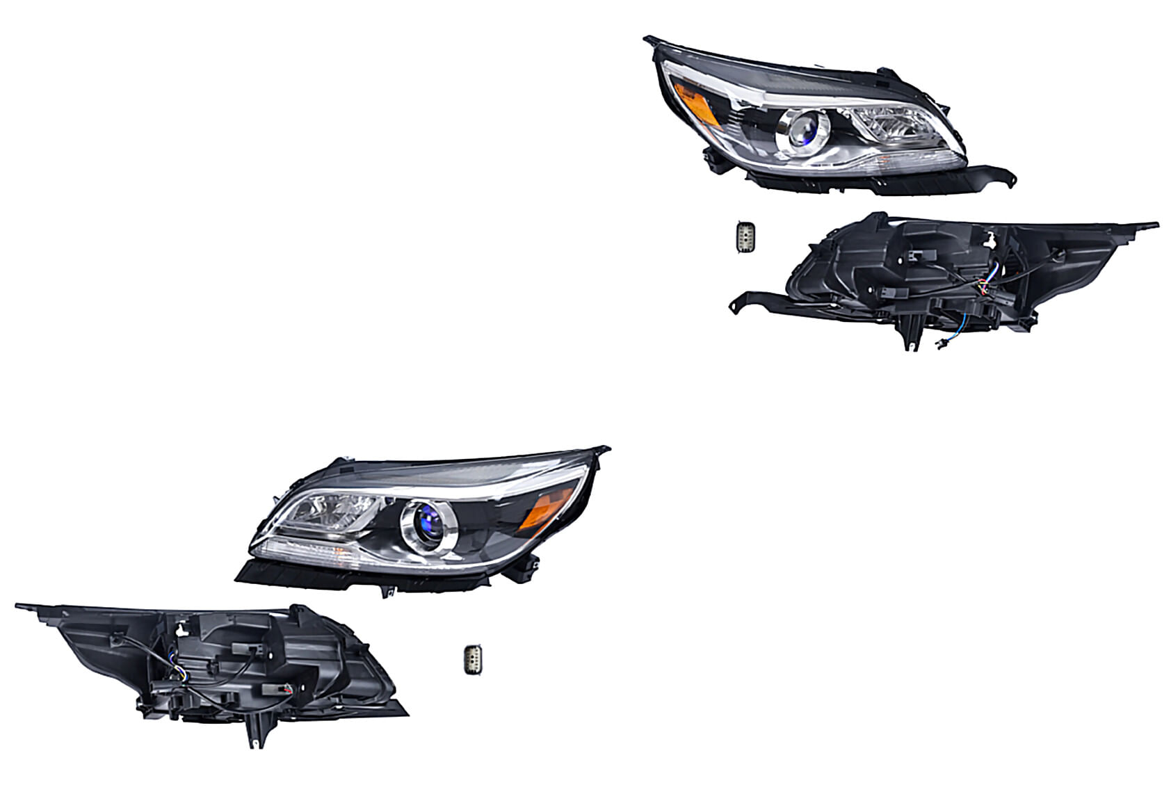 Par De Faros Para Foco Xenón