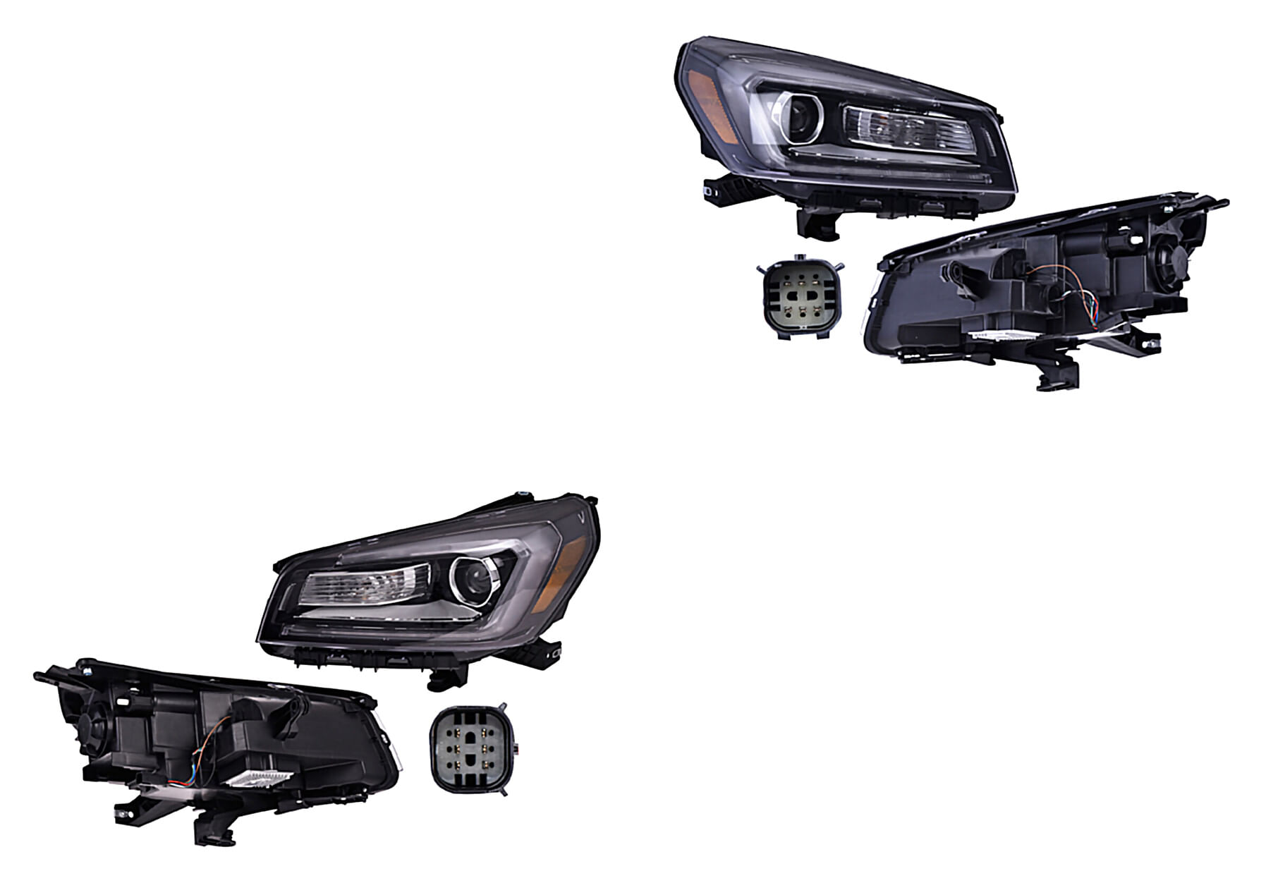 Par De Faros Con Leds