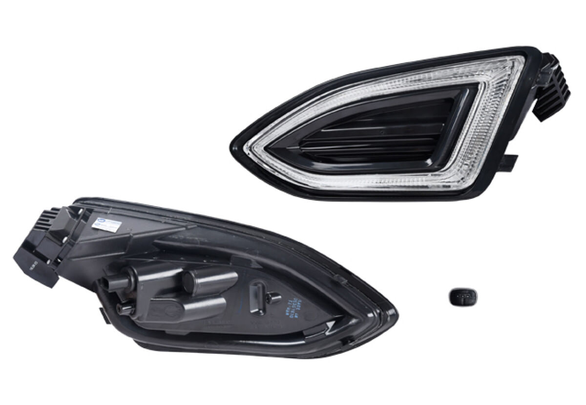 Faro Para Niebla Led Con Leds Lado Conductor