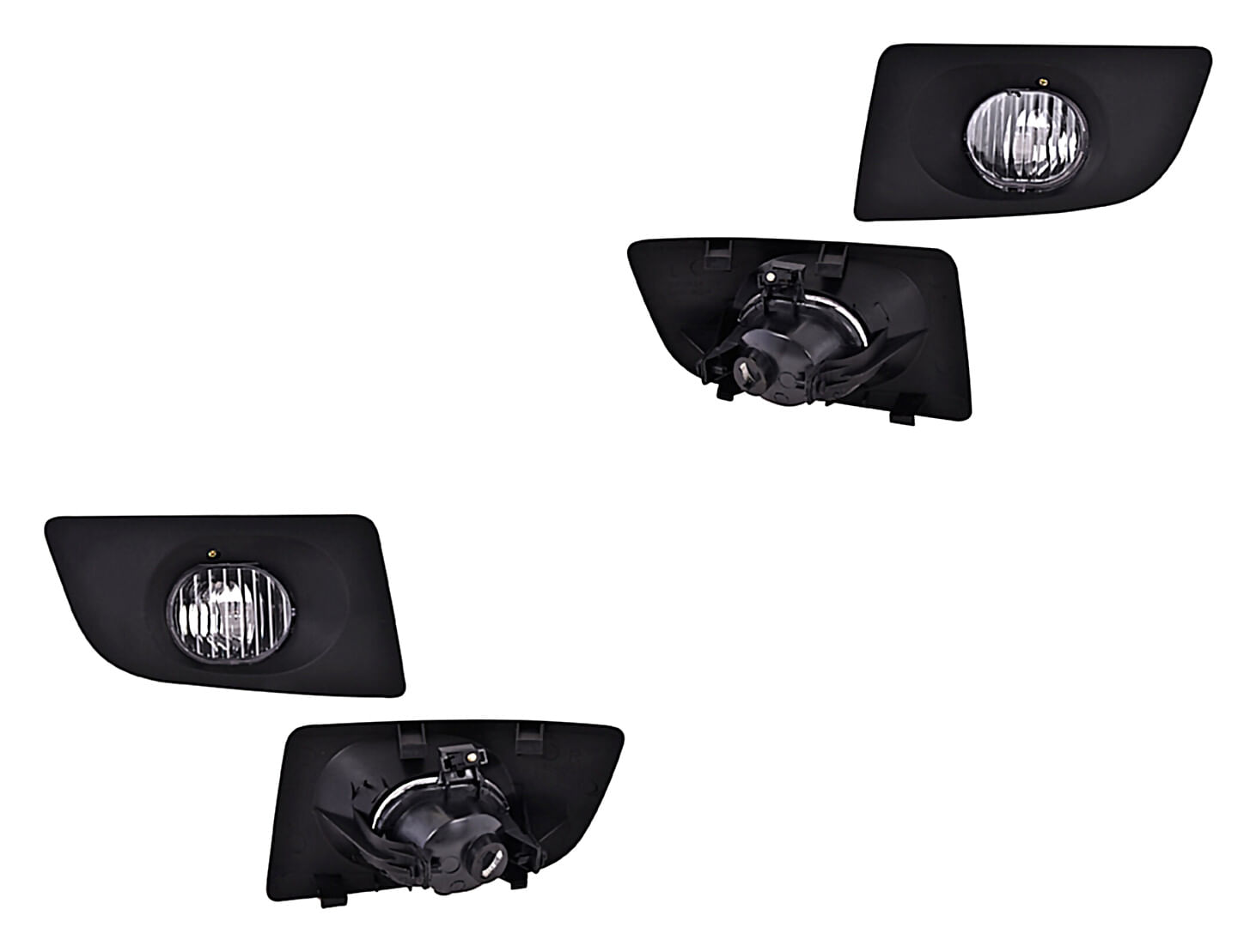Par De Faros Para Niebla Sin Foco Con Rejilla